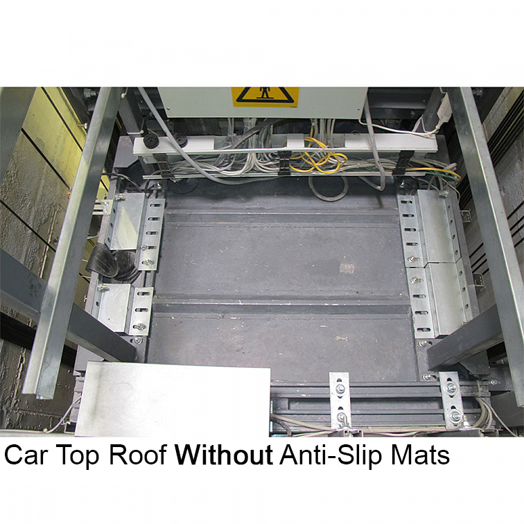 Car Roof AntiSlip Mats Elevator Equipment